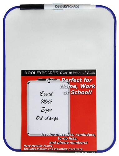 Dooley Vinyl Framed Dry Erase Board, 8.5 x 11 Inches, 1 Board (811MBVP) New