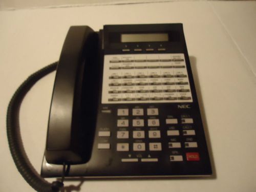 NEC Nitsuko 124i/384i 34B HF W/SK DISP 92783A TELEPHONE  BLACK Phone