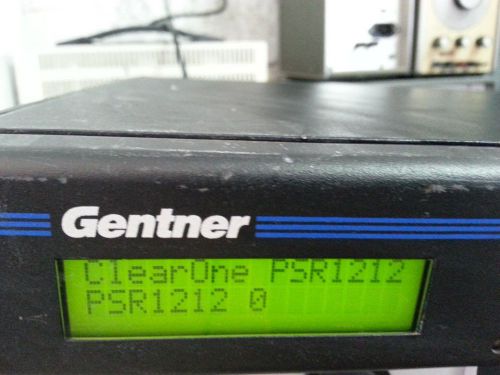GENTNER PSR1212 Digital Audio  Routing Control Matrix Mixer Switcher