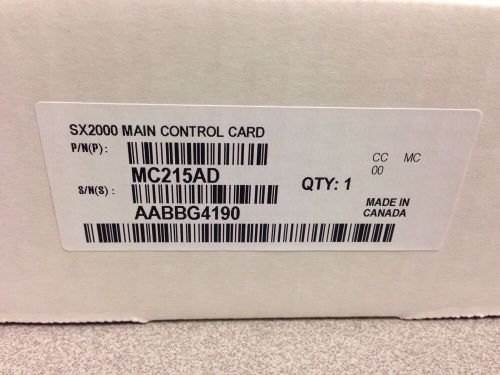 Mitel MC215AD sx2000 main control card