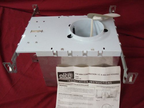 (New Construction) Elite Lighting 4&#034; Low Voltage Airshut Housing BL4IC-AT IC