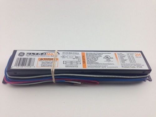 GE 47548 GE232MAX-H/ULTRA 120/277-Volt UltraMax Fluorescent Ballast