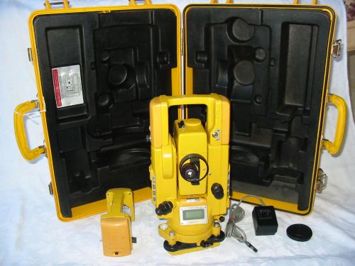 Topcon gts-3 5&#034; total station for surveying and construction 1 month warranty for sale