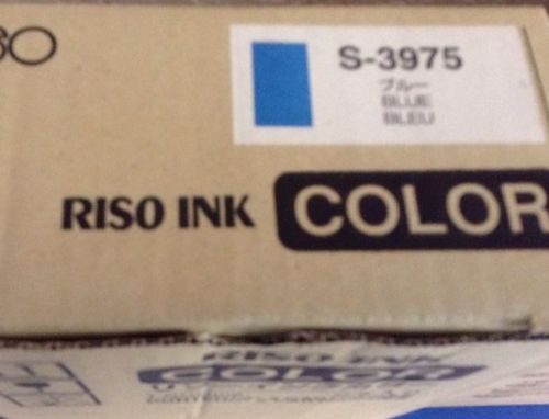 RISo INK BLUE S-3975 2tubes New In Box