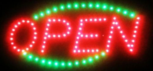 LED small led open sign display door sign board   light   &gt;   (   Red &amp; Green  )
