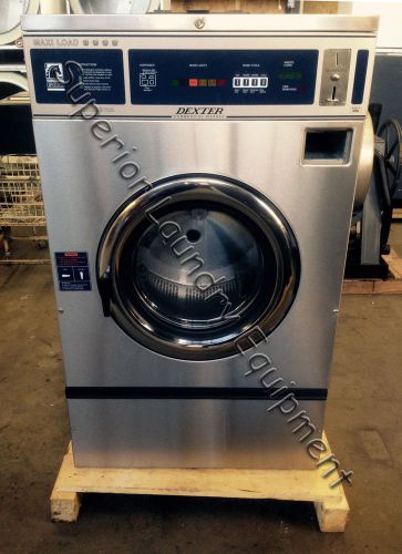 Dexter t600 40lb wcvd-40kcs-12  washer, coin, 220v, 1/3ph, 2004, reconditioned for sale