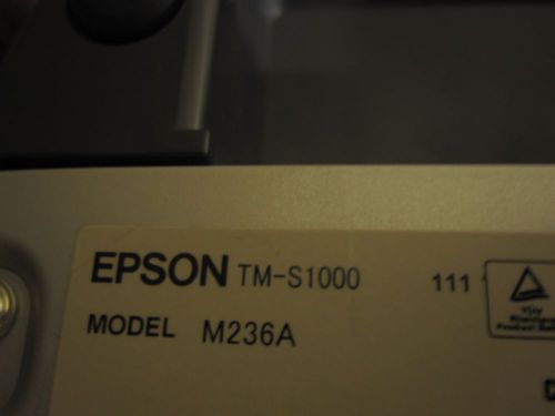 Epson TM-S1000 M236A POS Check Reader Scanner