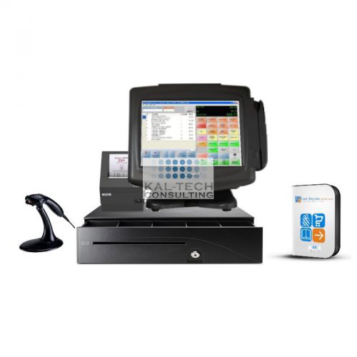 Point of sale system retail store market pos complete cre new pcamerica new for sale
