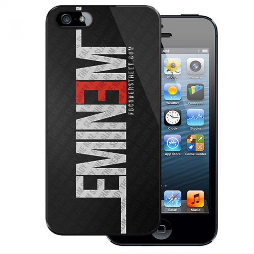 New EMINEM Rapper Songwriter Logo iPhone Case 4 , 4S , 5 , 5S , 5C , 6 , 6 Plus