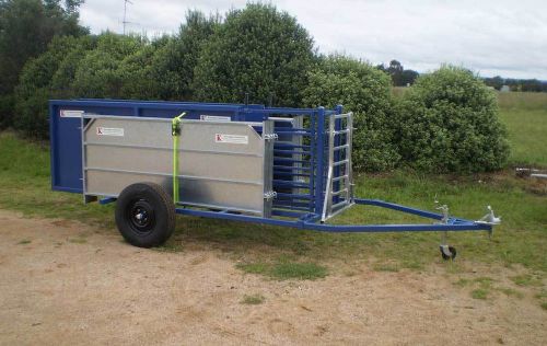 Plans Portable Sheep Yards Draft Race on Trailer Portable Panels and Gates Book