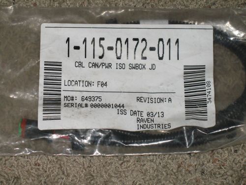 RAVEN Adapter Cable # 1-115-0172-011 New