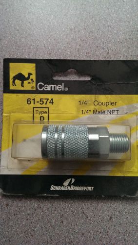 CAMEL 61-574 1/4&#034; COUPLER MALE NPT