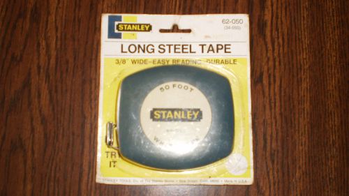 Stanley Long Steel Tape #62-050  3/8 x 50