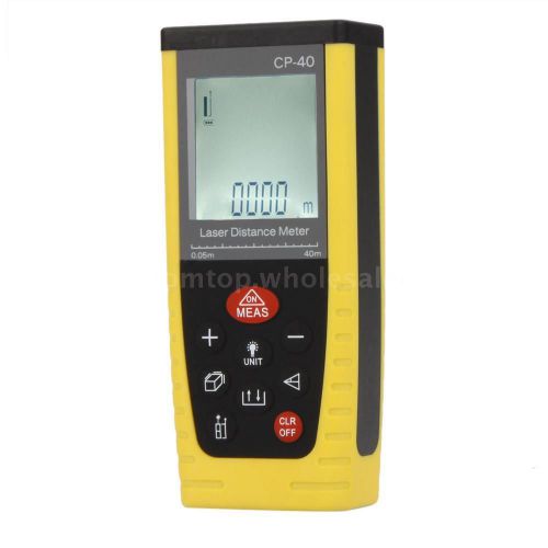 Handheld laser distance meter measurer rangefinder diastimeter 0.05~40m cp-40 for sale