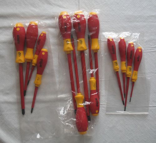 Wiha premium 13 pc insulated screwdriver set made in germany * new for sale