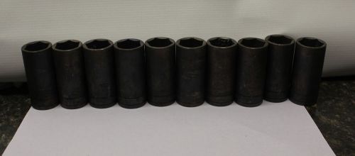 Lots of sk 7/8&#034; model 40428 socket 10pcs - no reserve! for sale