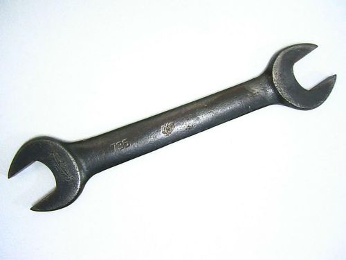 Williams  1-1/8 - 1&#034; Open End Wrench Double End 11&#034; OAL