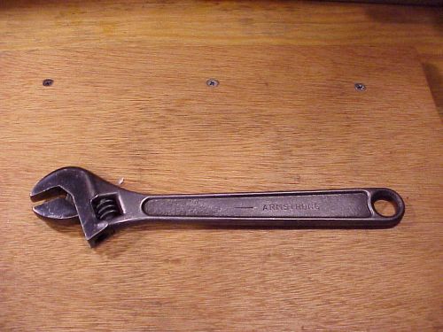 Armstrong tools 10&#039;&#039; adjustable wrench- made in the usa for sale