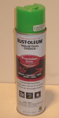Rust-oleum 203032 inverted marking paint fluorescent green 17 oz. survey grade for sale