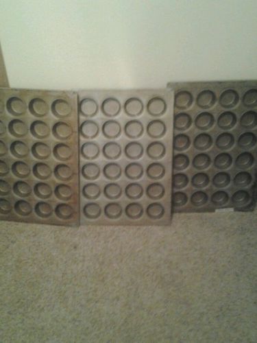 3-24 Cup muffin pans 18 x 26.cups measure 1 3/4 x 3 1/4