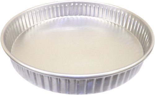 Allied Metal CPF5X1 Hard Aluminum Fluted Cake Pan  Straight Sided  5 by 1-Inch