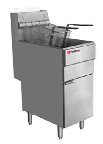 Cecilware Commercial Heavy Duty 70 lbs Natural Gas Deep Fryer NSF FMS705