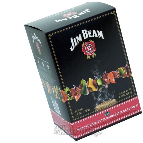 Bradley Jim Beam Whiskey Flavor Bisquettes Special Edition Smoker Chips 48 pcs.