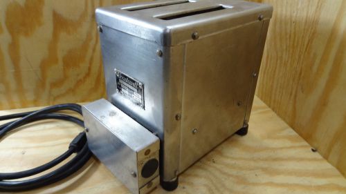 Vintage Toastswell Commercial Stainless Steel Toaster BTM-2