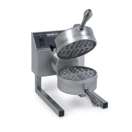 7020-S208 Single Belgian Waffle Baker, Removable Grid with Silverstone