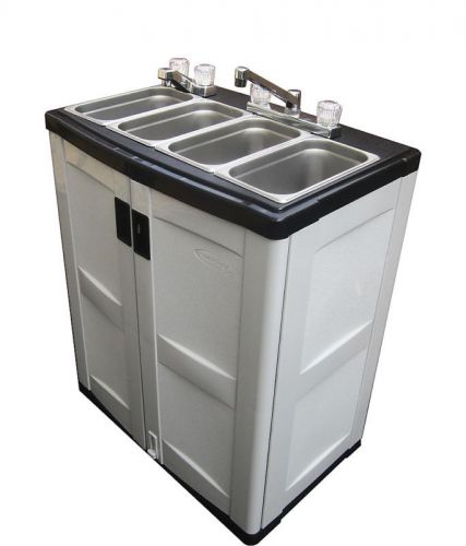 Portable sink  mobile concession compartment hot water for sale