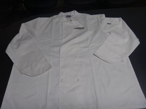Chef&#039;s Jacket, Cook Coat, with MORRISSON logo, Sz 3XL NEWCHEF UNIFORM