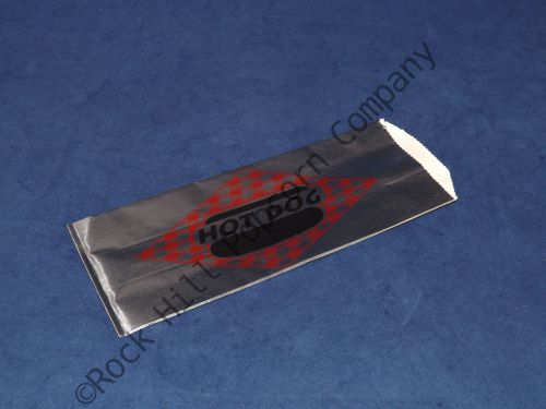 50 Count Foil Hot Dog Bags -- New