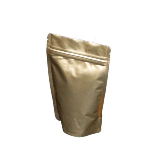 Flexible Packaging Stock and Plain - 6 X 9.5 X 3.25 - All Gold Foil - 1 case