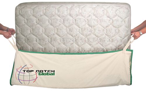 Canvas Mattress Carrier - Move Your Mattress EASY! 13&#034;x60&#034;x24&#034;- Moving Blanket