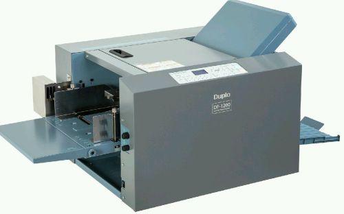 Duplo DF-1200 Air Suction Paper Folder Free Shipping Manufacturer Warranty