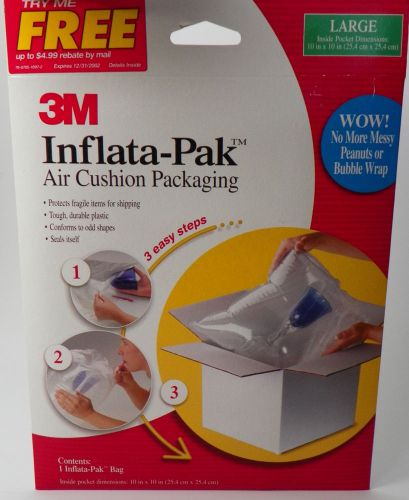 3M Inflata-Pak Air Cushion Shipping Storage Protection Padding Packaging, Large