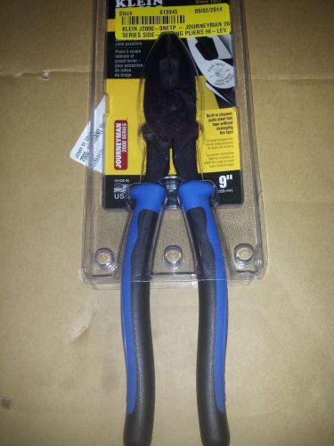 Klein high leverage side cutting pliers, journeyman 2000 series, 9&#034;