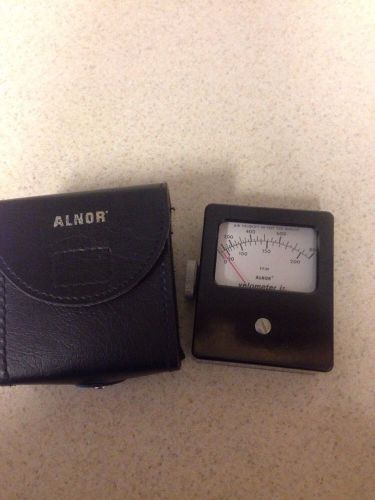 Alnor velometer jr air velocity meter, low/high ranges, 0-800 fpm, model 8100 for sale