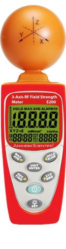 NEW Anaheim Scientific E200 3-Axis RF Field Strength Meter