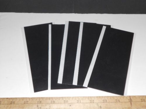 3m 5907 black vhb .008&#034; thick super thin foam tape (5) 3&#034;x8&#034; sheets new vhb m for sale