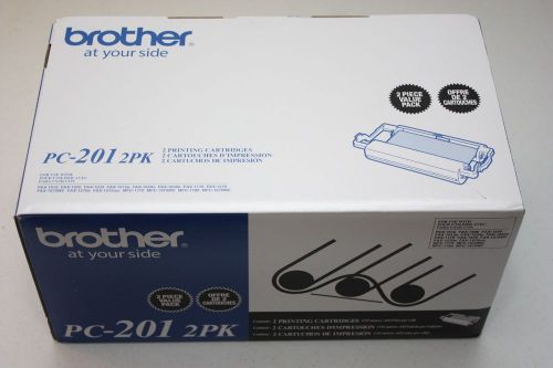 Genuine Brother PC-201 FAX Ribbon Cartridge (2PK)