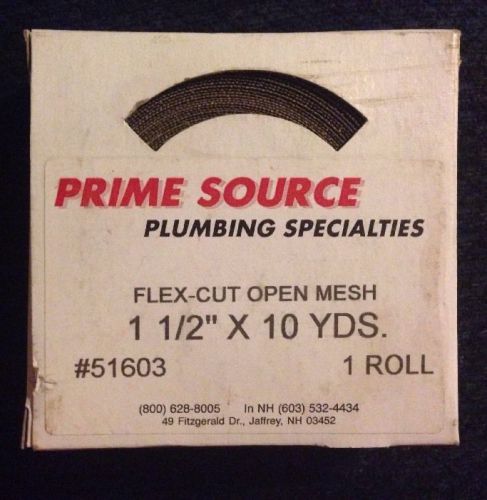 Prime source plumbing specialities flex-cut open mesh 1 1/2&#034; x 10 yds #51603 for sale
