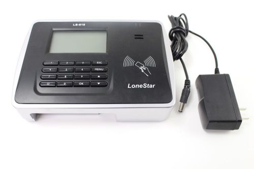 LONESTAR LS-618 PROXIMITY CARD TIME CLOCK AND ATTENDANT