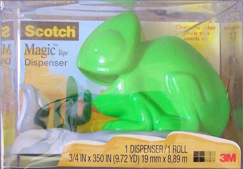 3M Scotch Tape Dispenser with Tape - Color-Changing Chameleon  -  New in Package