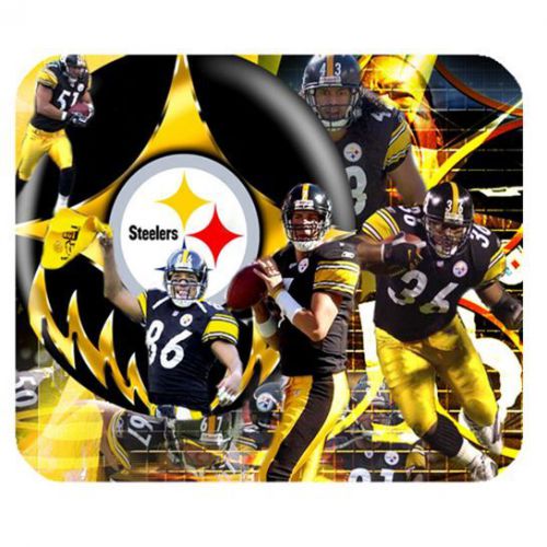 New Pittsburgh Steelers Design Mousepad Mice Mat Pad Laptop or Computer