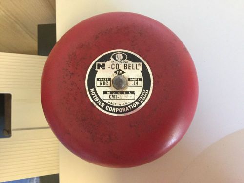 Notifier corp. adaptahorn 5 volts a.c. 50-60 hz fire horn red bell for sale