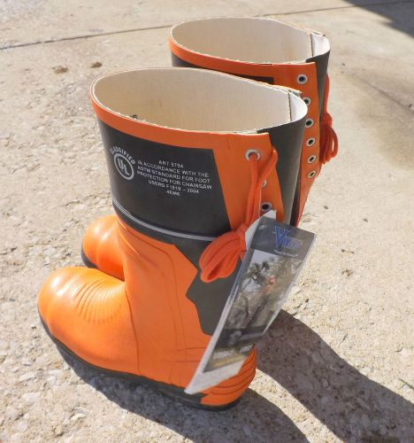 Viking wear vw65 class 2 chainsaw boots size 12 for sale