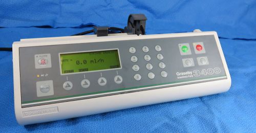 Graseby Medical Anesthesia Syringe Infusion Pump 3400