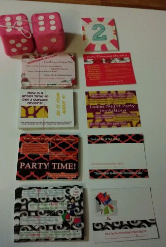 Party Consultant Booking Recruiting Party Post Cards. 180+ cards. New!  Rare!