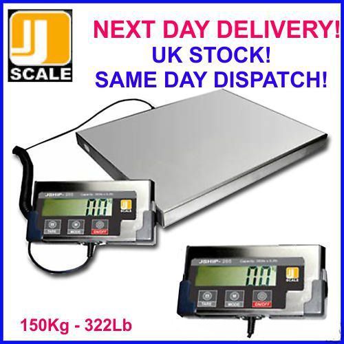 SALE ! Jennings JShip 332lb 150Kg Platform Scale Digital Parcel postal weighting